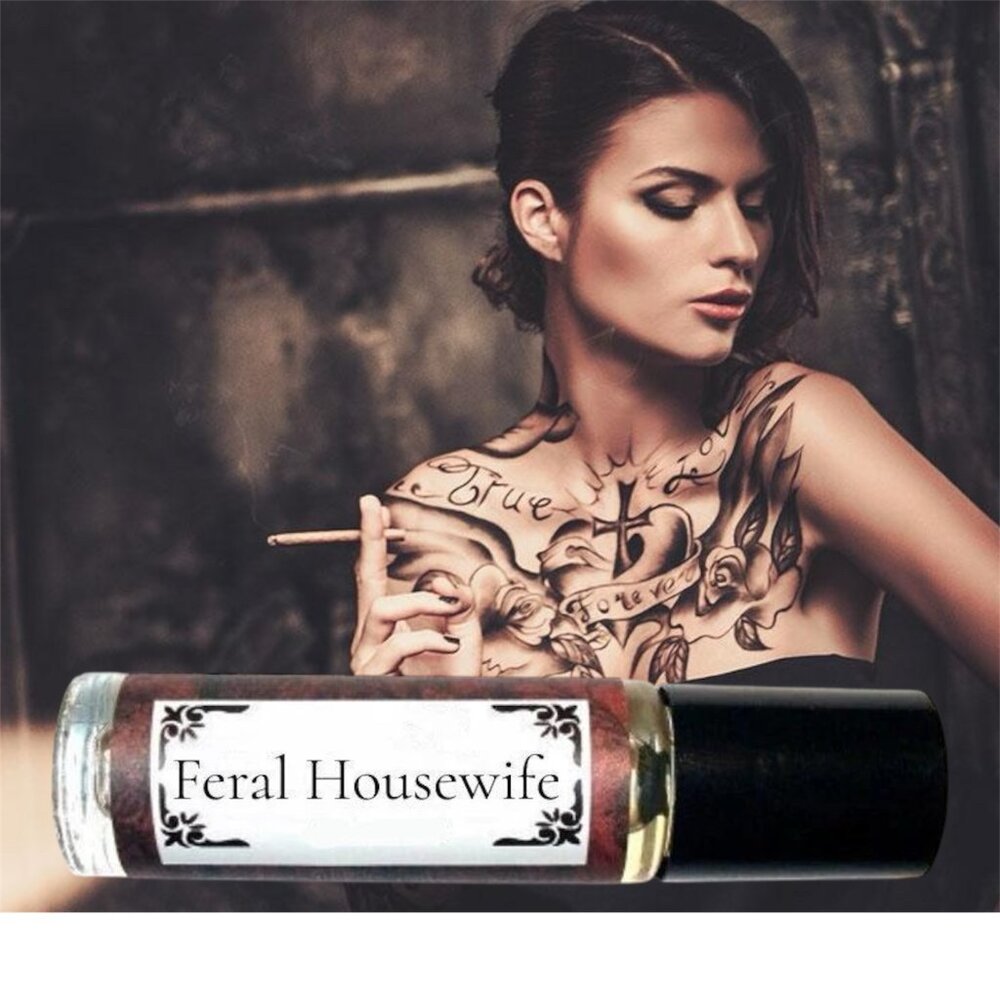 FERAL HOUSEWIFE - Roll on Premium Perfume Oil - Unique scents - Indie Handmade